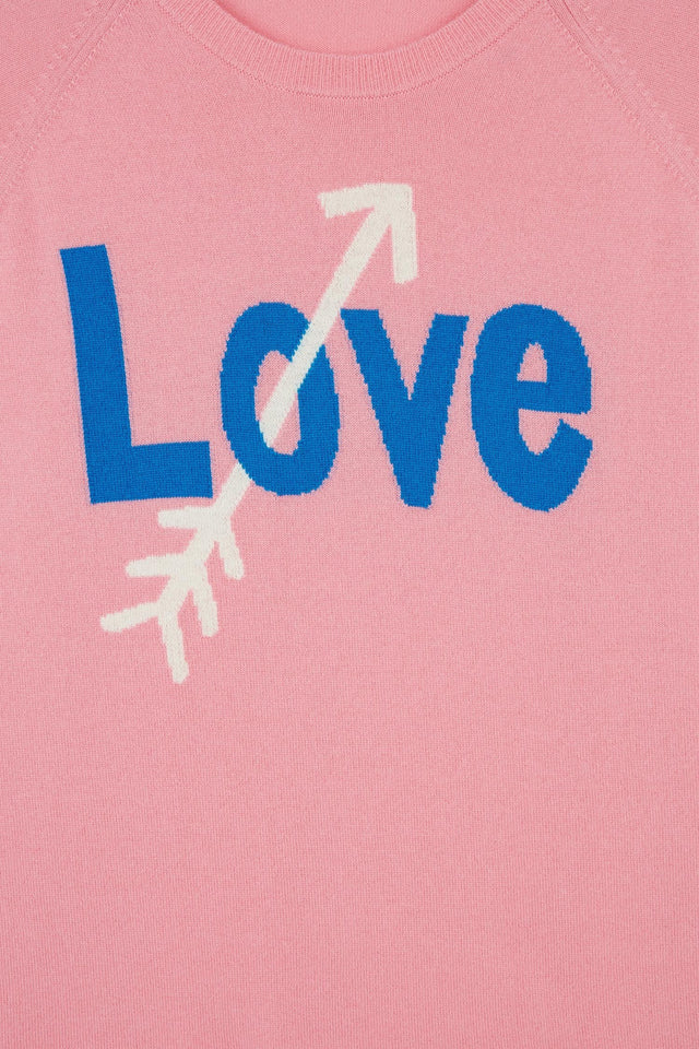 Pink Love Arrow Sweater image 6
