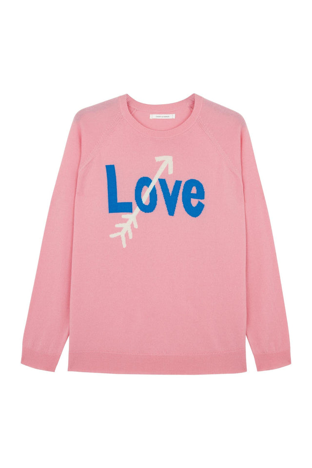Pink Love Arrow Sweater image 2