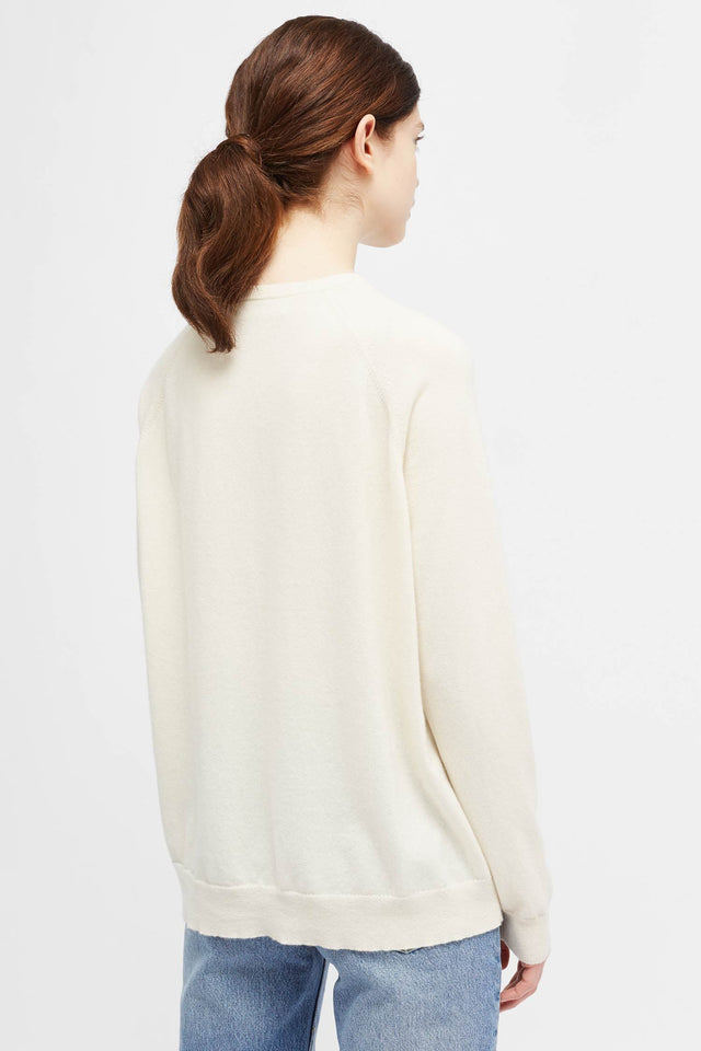 Cream Love Arrow Sweater image 5