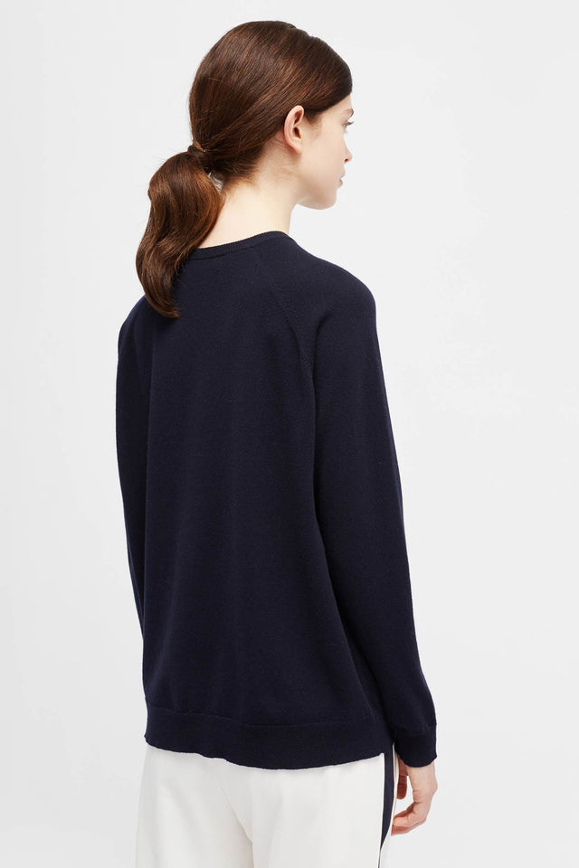 Navy Love Arrow Sweater image 5