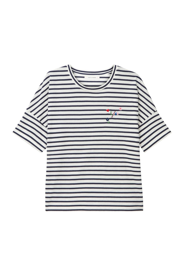 Navy Love Arrow T-Shirt image 2