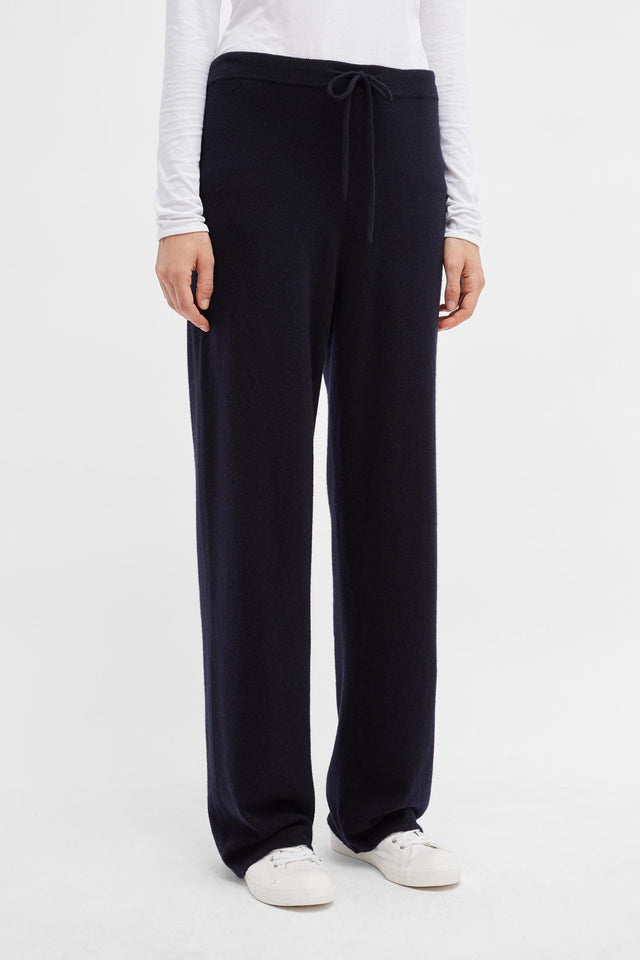 Navy Love Heart Pyjama Bottom image 4