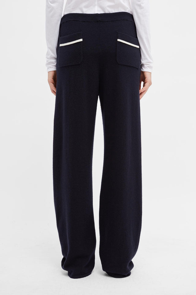 Navy Love Heart Pyjama Bottom image 1