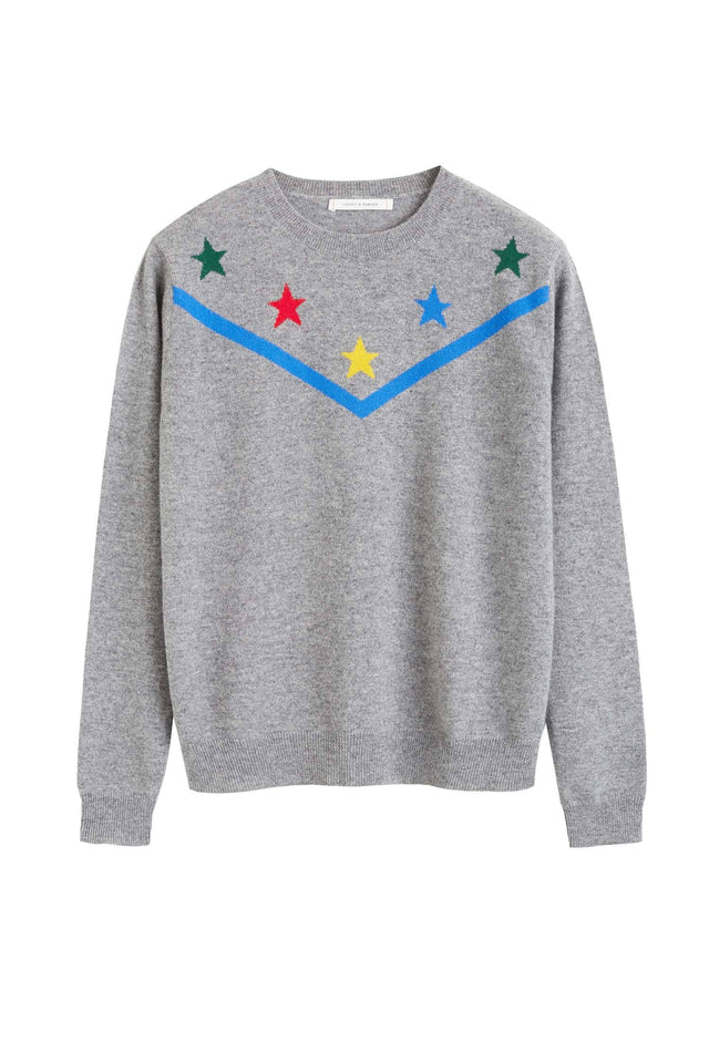 Grey L'Etoile Magique Wool Sweater image 2