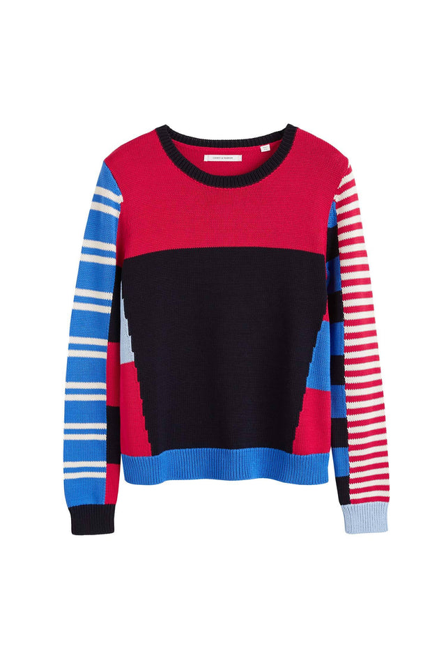 Navy Magic Knit Sweater image 2