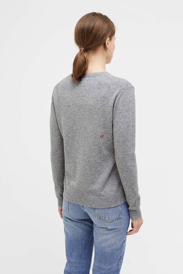 Grey Magic Bunny Cashmere Sweater image 5