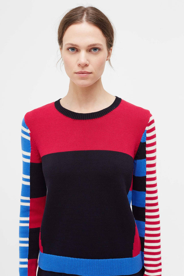 Navy Magic Knit Sweater image 1