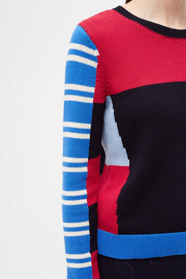 Navy Magic Knit Sweater image 5