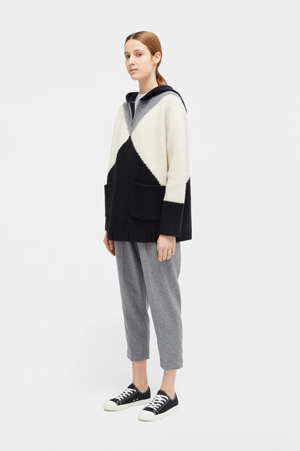 Black Mexicano Coatigan