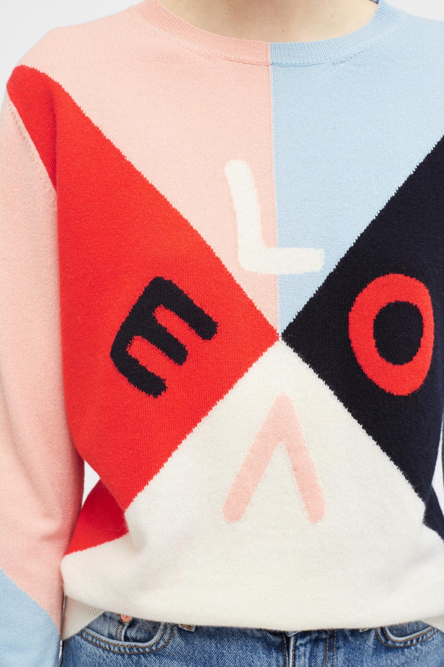 Cream Mexicano Love Sweater image 5