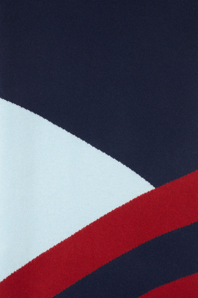 Navy Mexicano Turtle Neck Dress image 3