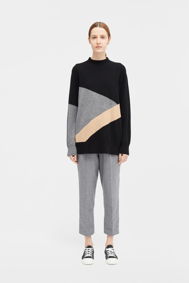 Black Mexicano Turtle Neck Sweater image 3