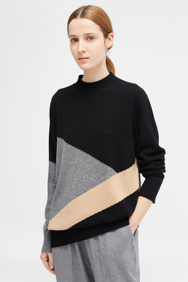 Black Mexicano Turtle Neck Sweater image 1