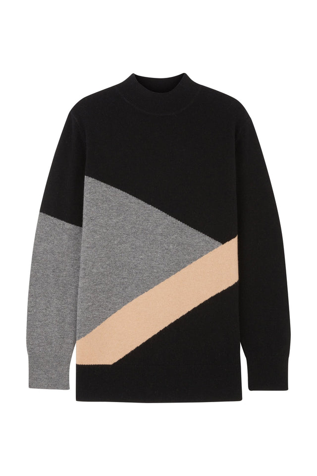 Black Mexicano Turtle Neck Sweater image 2