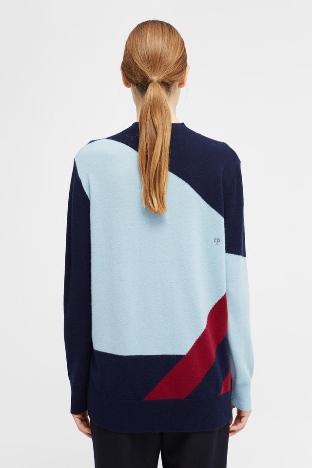 Navy Mexicano Turtle Neck Sweater image 5