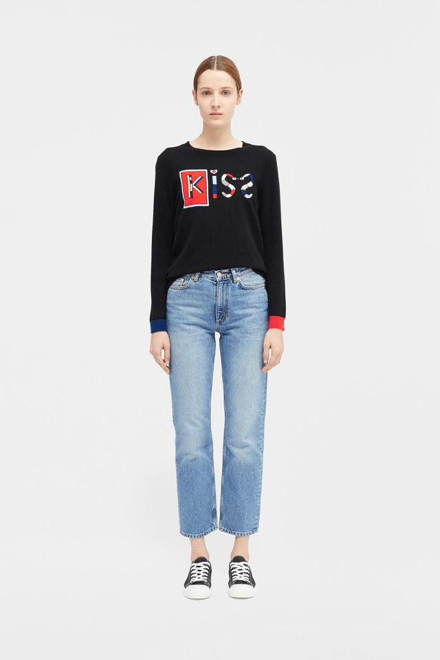 Black Mexican Kiss Sweater image 3