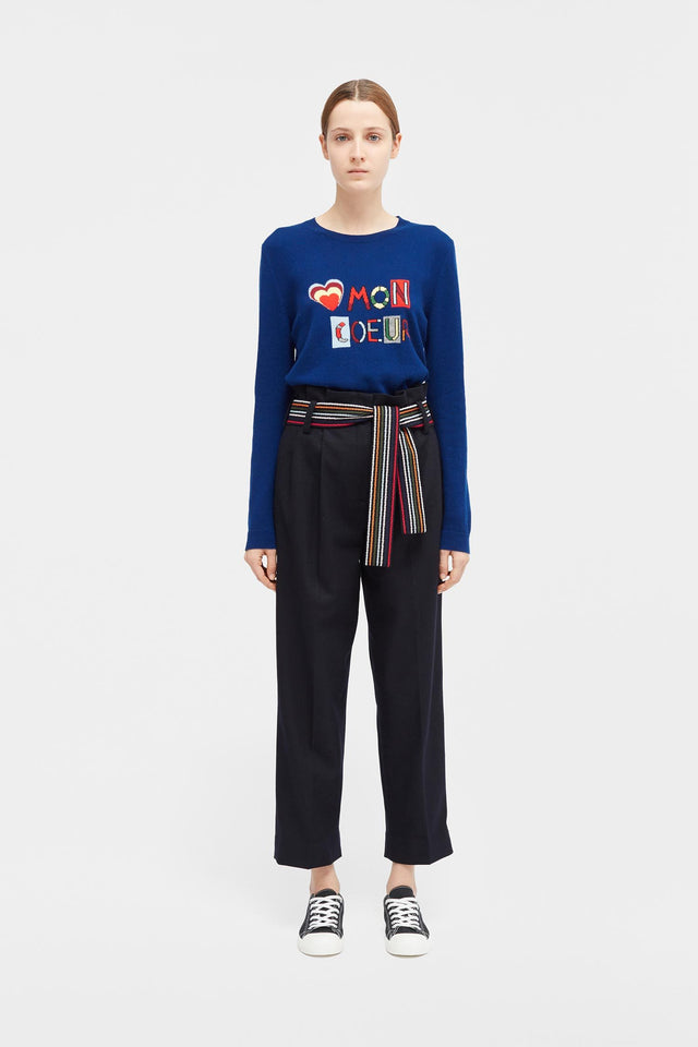 Petrol Mon Coeur Sweater image 3