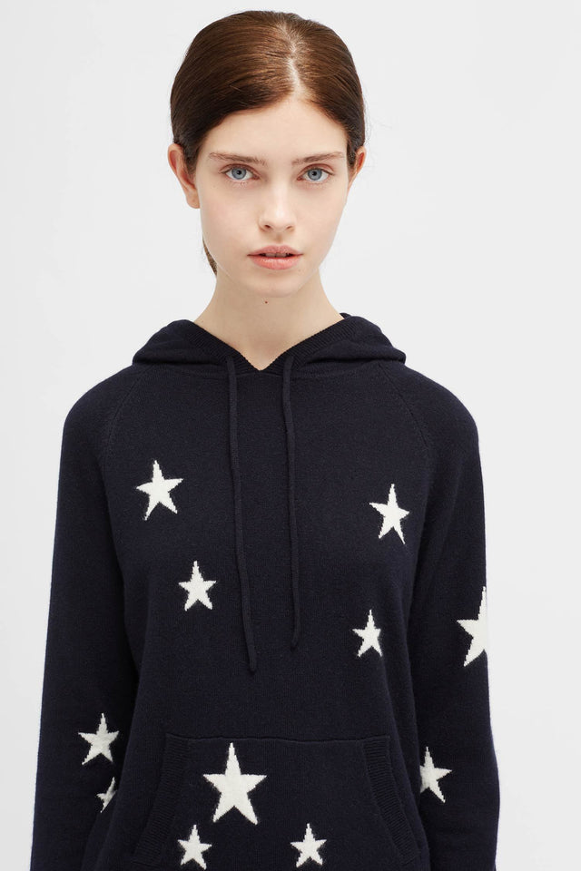 Navy Star Hoodie image 5