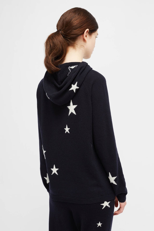 Navy Star Hoodie image 1
