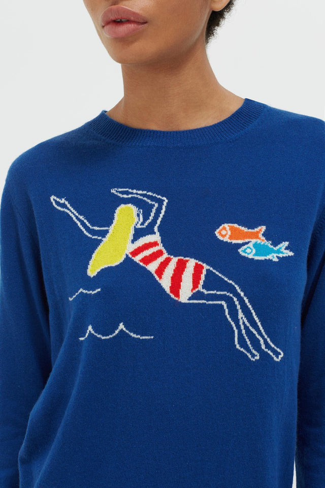 Blue Swimmer Cashmere Sweater image 4