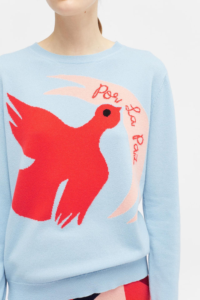 Blue Por La Paz Sweater image 4