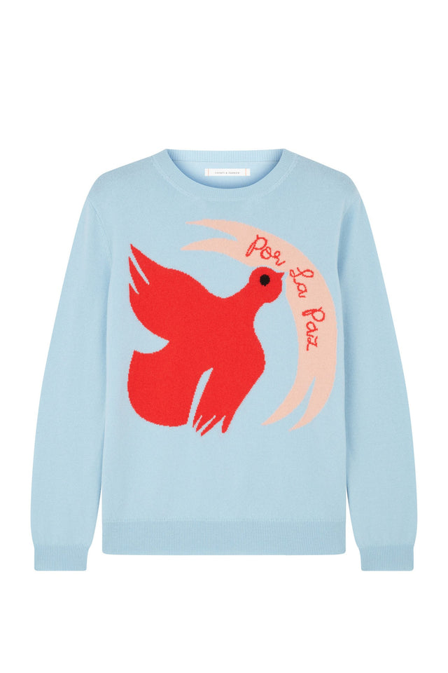 Blue Por La Paz Sweater image 2