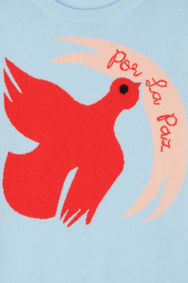 Blue Por La Paz Sweater image 6