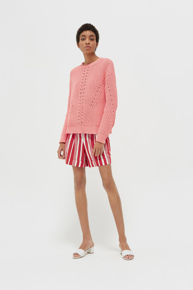 Pink Le Soir Crew Neck Sweater image 3