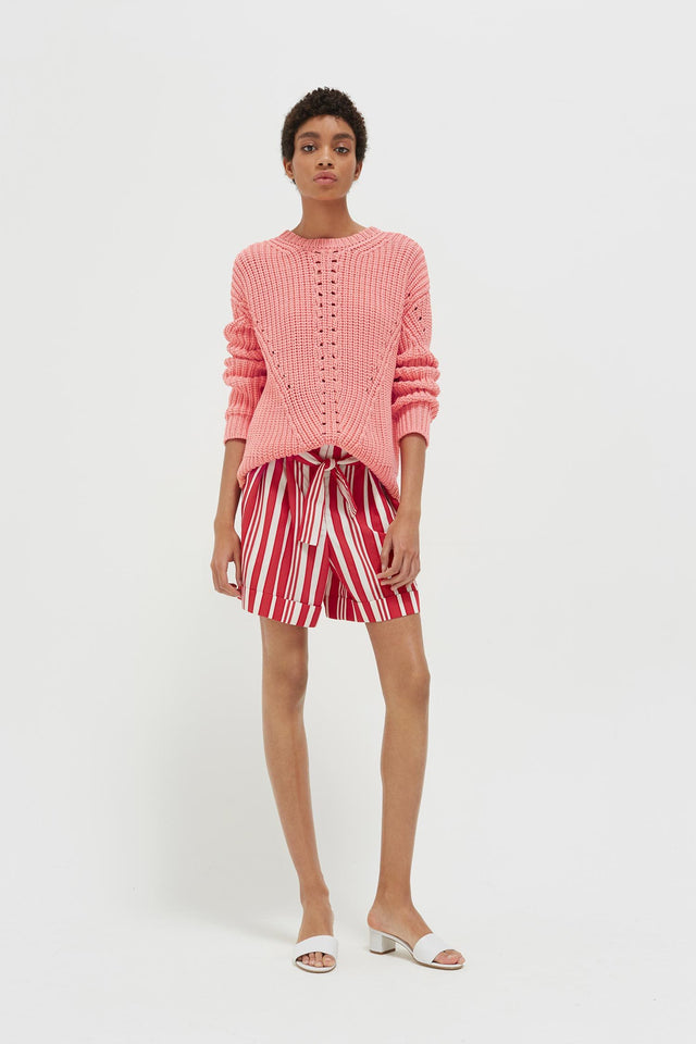 Pink Le Soir Crew Neck Sweater image 6