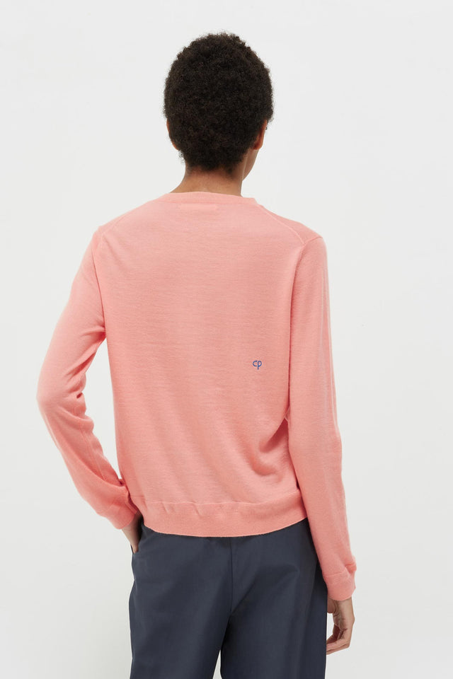 Pink Lemon Badge Cashmere Sweater image 5