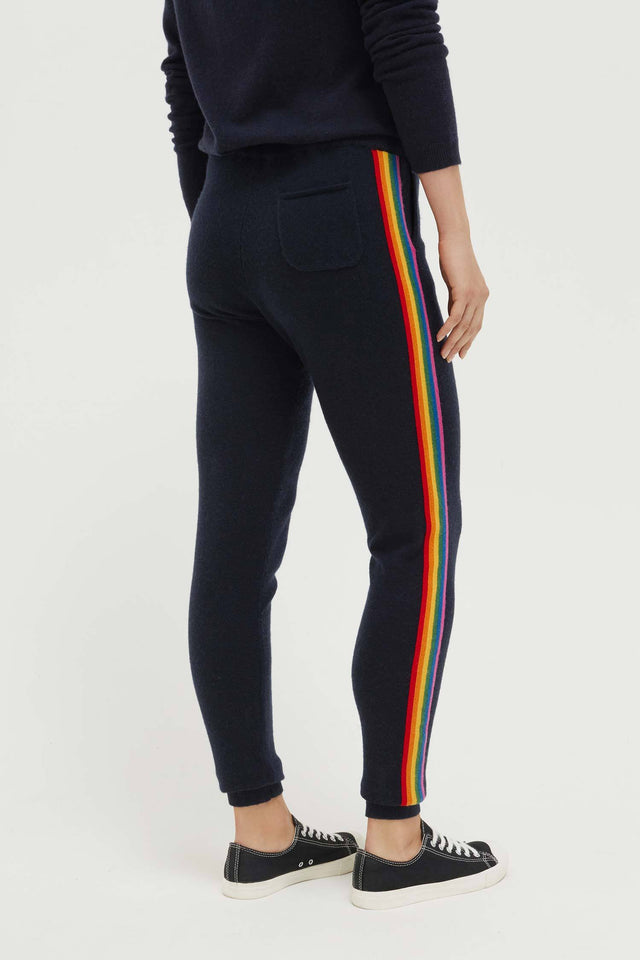Navy Ski Track Pants image 5