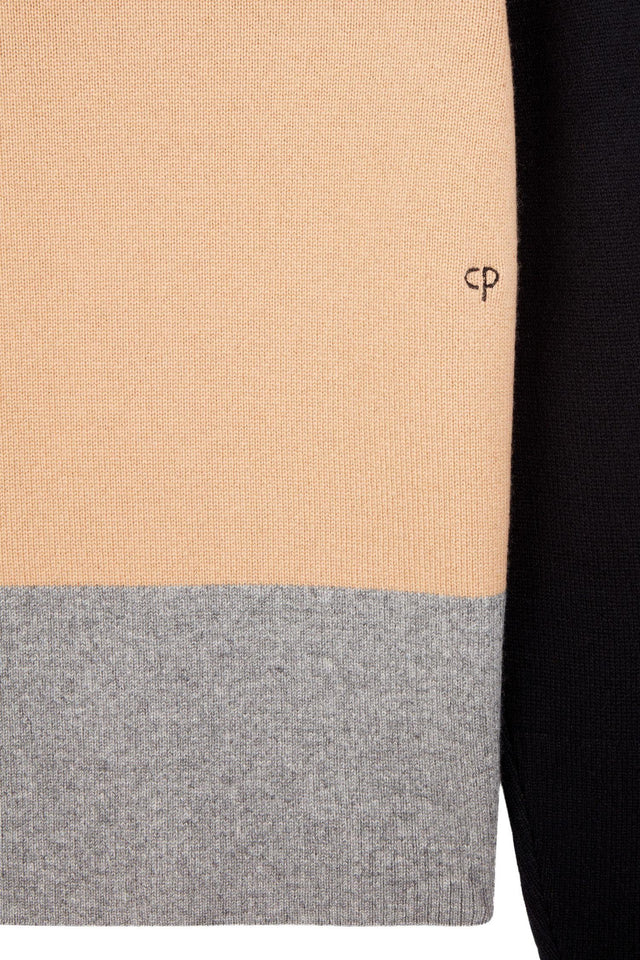 Black Ribbed Back Sweater image 7