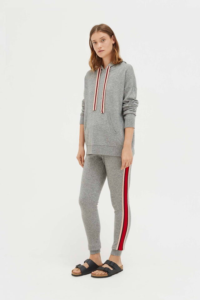 Grey Ringmaster Cashmere Hoodie image 2