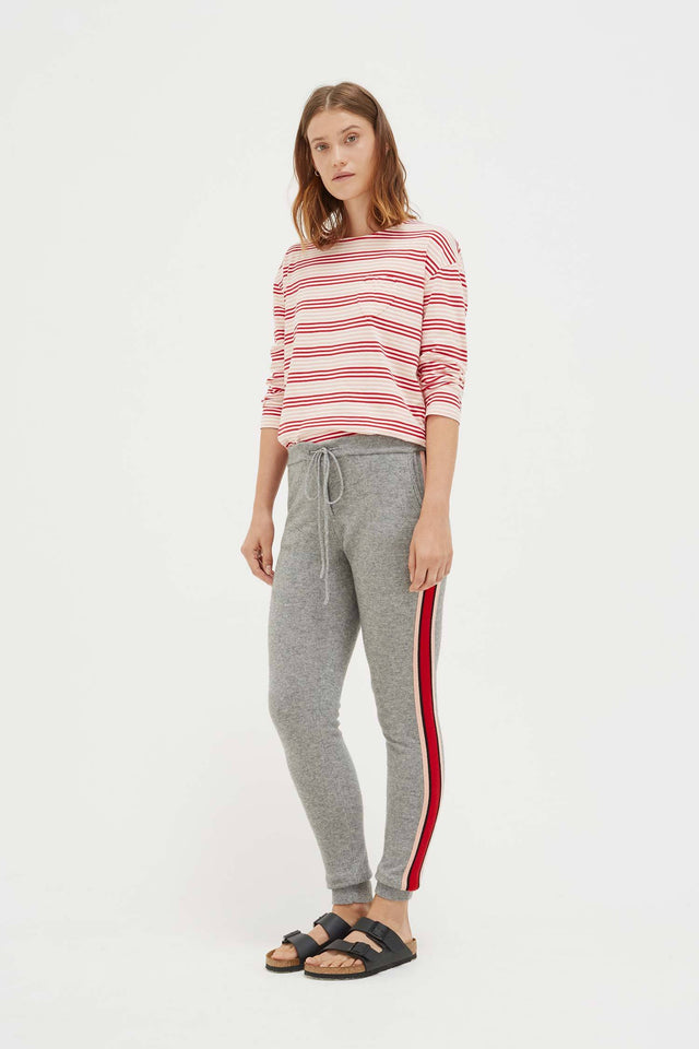 Grey Ringmaster Cashmere Track Pants image 2