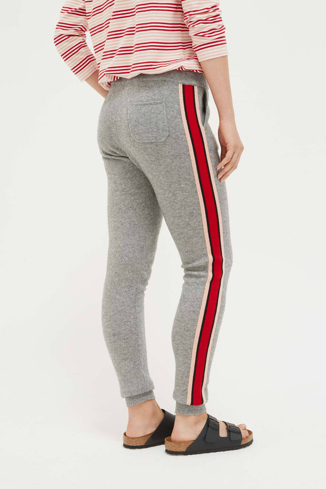 Grey Ringmaster Cashmere Track Pants image 3