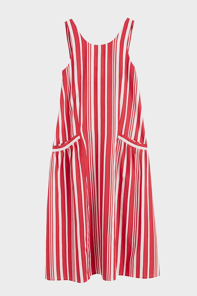 Red Striped Parasol Sundress image 2