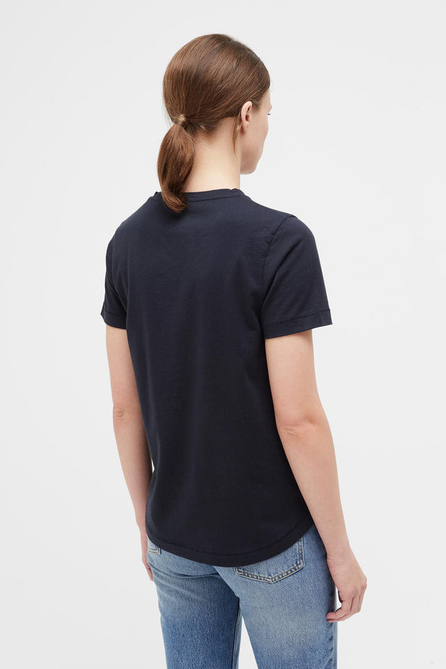 Navy Cotton Patches T-Shirt image 3