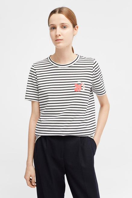 Ivory Short Sleeve Por La Paz T-Shirt