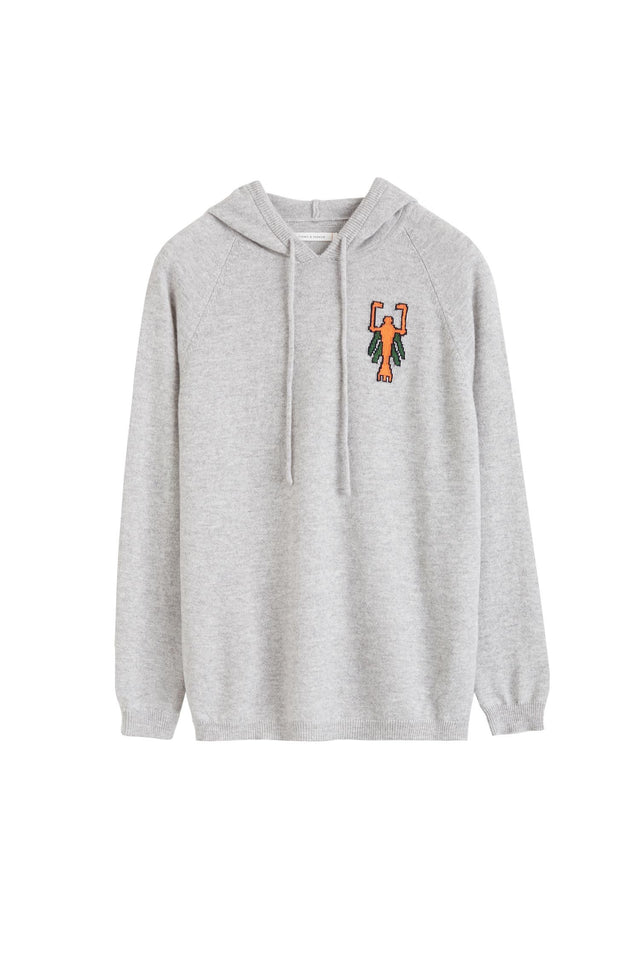 Silver Scorpion Hoodie image 2