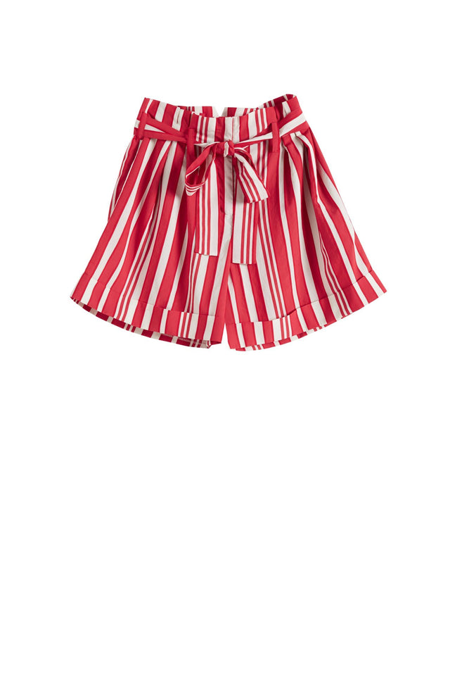 Red Striped Parasol Shorts image 2