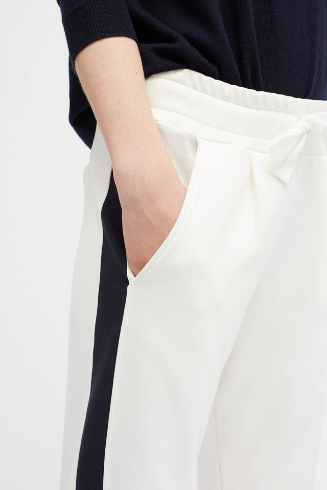 Ivory Side Panel Track Pants image 5