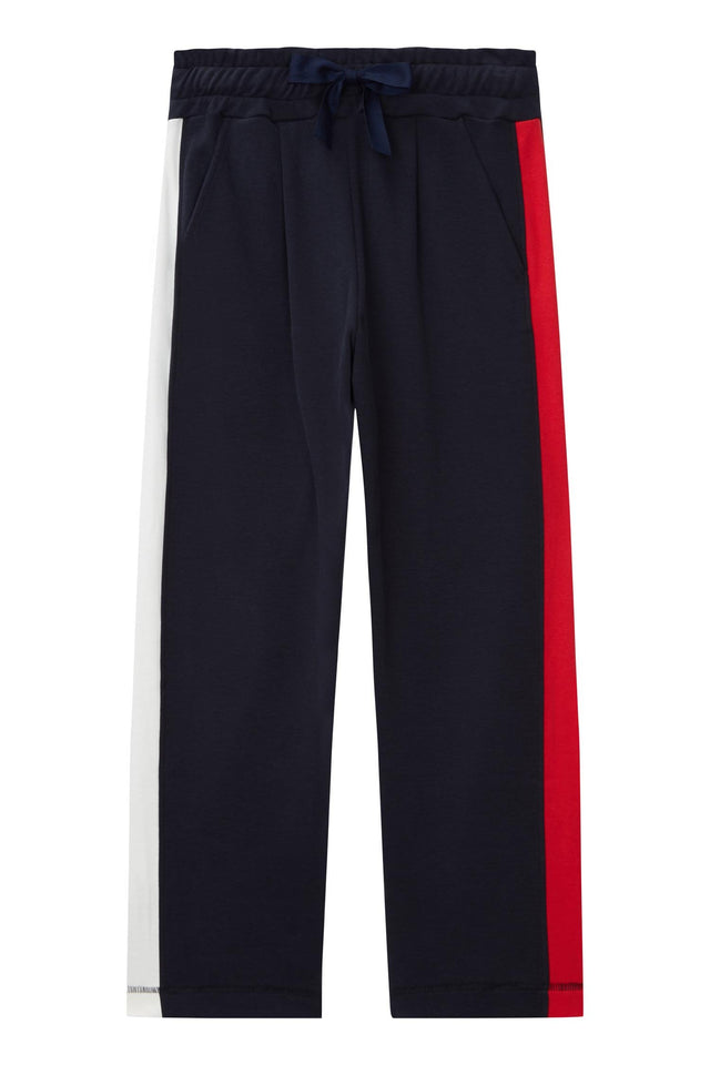 Navy Side Panel Track Pants image 2