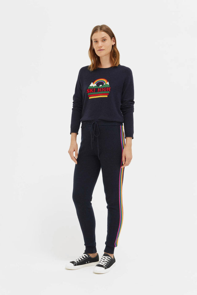 Navy Ski High Sweater image 3
