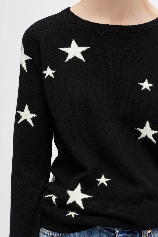Black Star Cashmere Sweater image 4