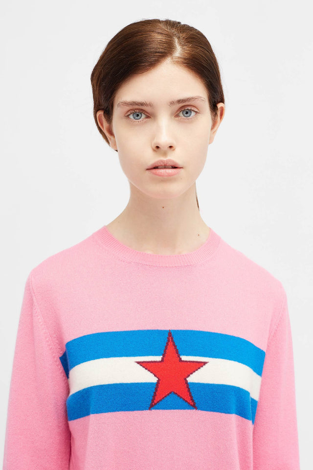 Pink Star-Crossed Sweater image 1