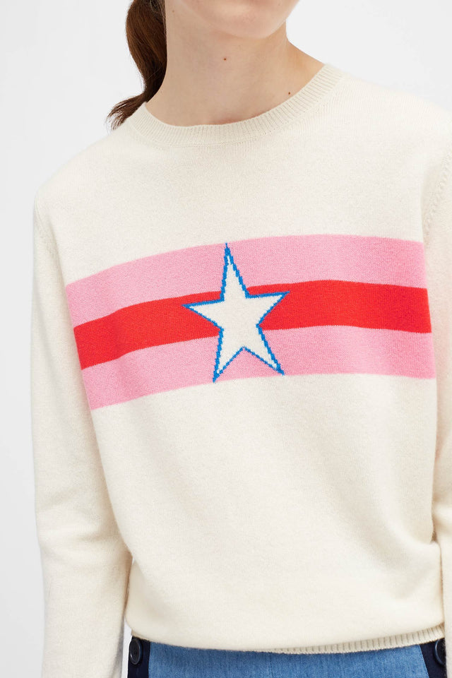 Cream Star-Crossed Sweater image 1