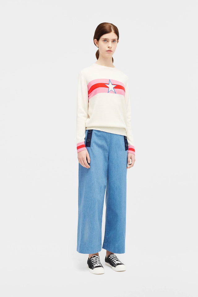 Cream Star-Crossed Sweater image 3