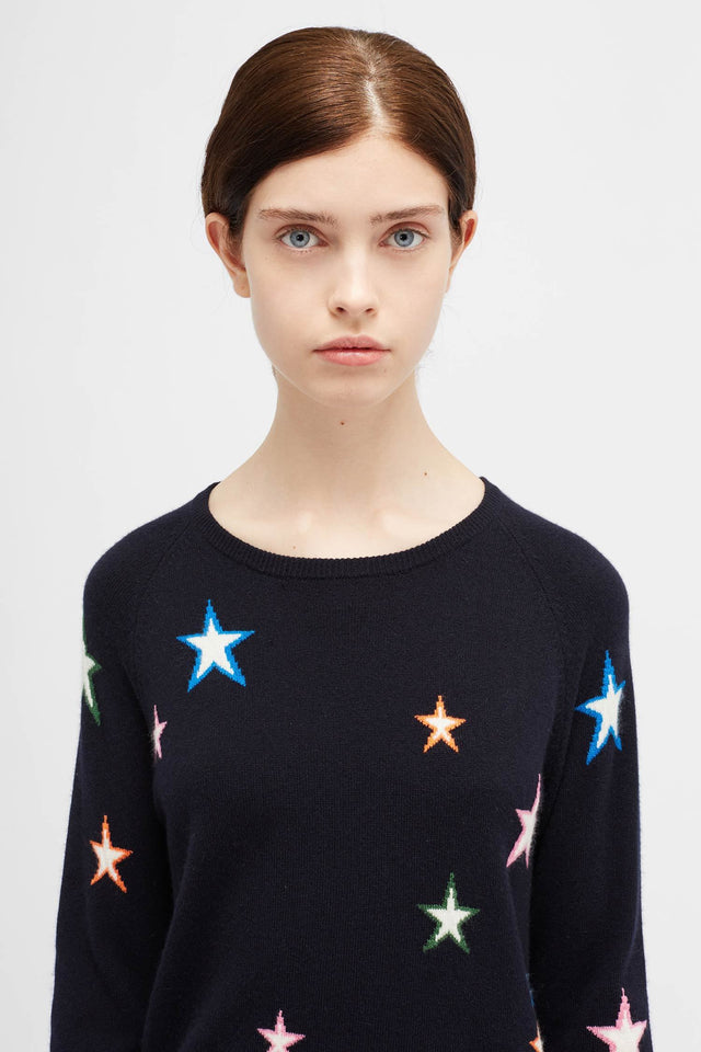 Navy Star Sweater image 1