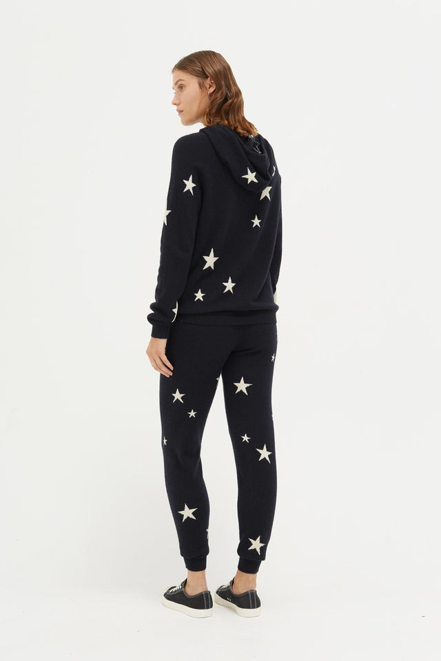 Black Cashmere Star Hoodie image 4