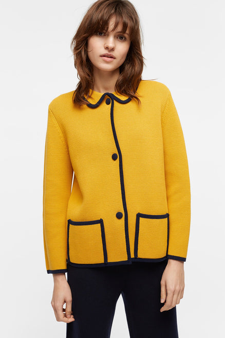 Sunflower Piped Milano Jacket